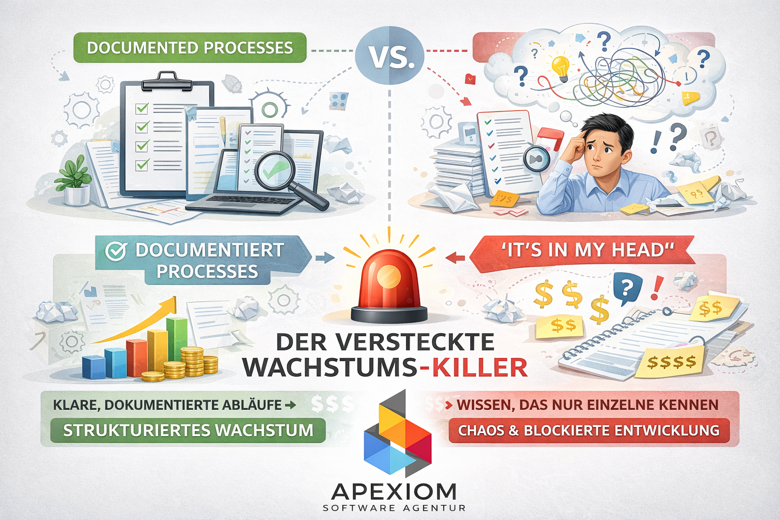 Documented Processes vs. “It’s in My Head” — The Hidden Growth Killer