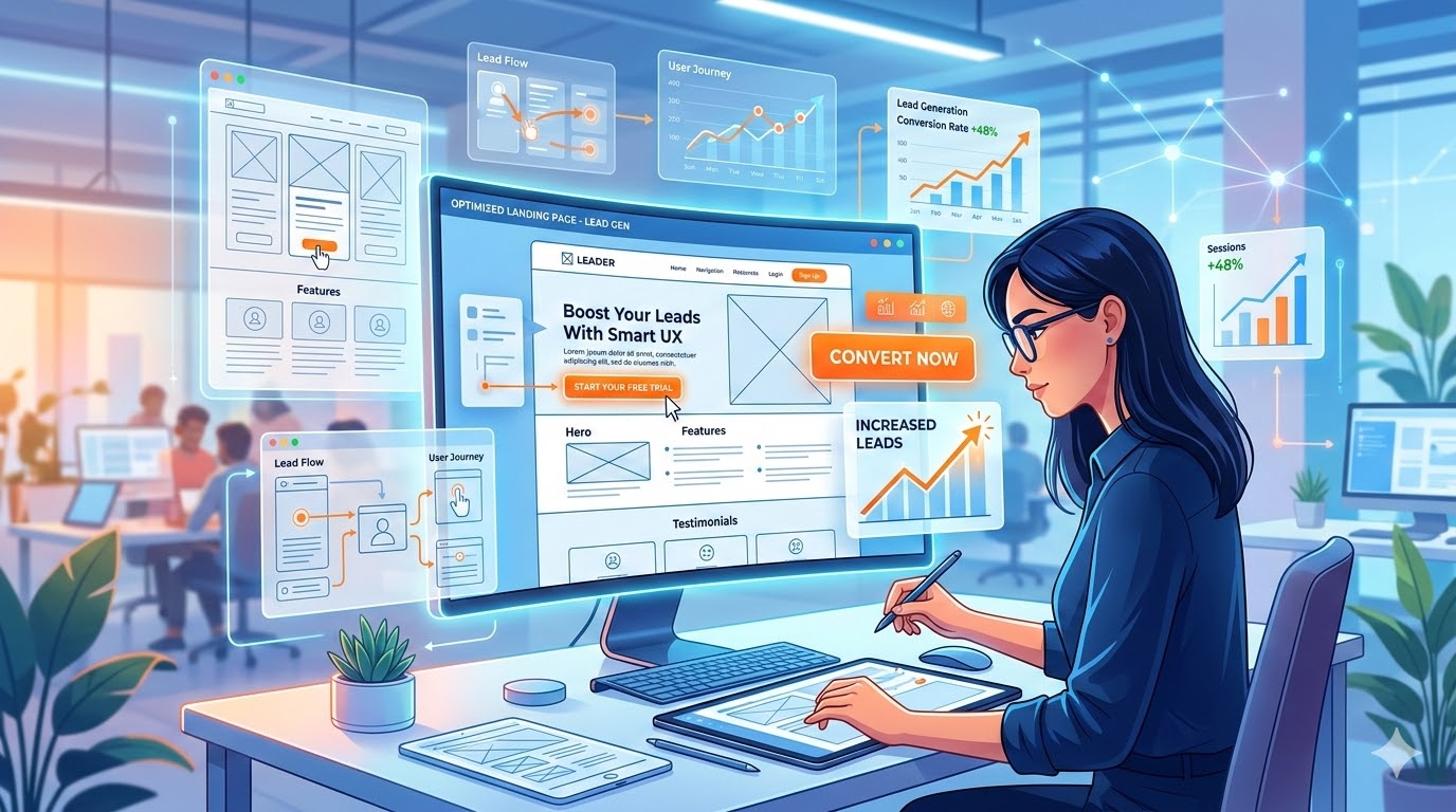 Landingpage-UX-Patterns, die mehr Leads generieren